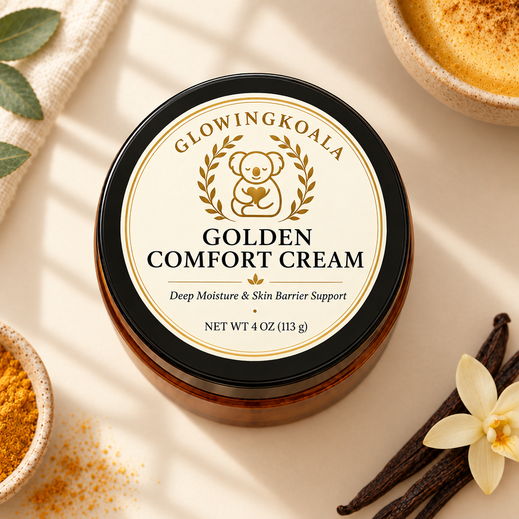 Golden Comfort Cream lid-label image